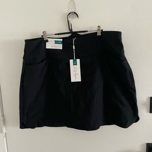 Lady Hagen 17” Pull-On Skort with Tummy Control XXL
